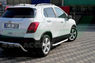 Бокові пороги Fullmond (2 шт., Алюміній) 2016-2019 для Chevrolet Captiva рр