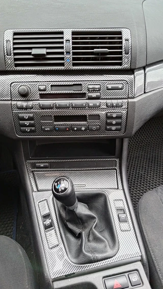 Накладки в салон Алюміній для BMW 3 серія E-46 1998-2006 рр