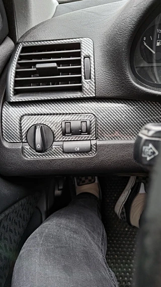 Накладки в салон Алюміній для BMW 3 серія E-46 1998-2006 рр