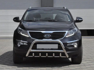 Кенгурятник WT003 (нерж.) для Kia Sportage 2010-2015 рр