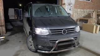 Кенгурятник WT006ST (нерж) для Volkswagen T5 2010-2015 рр