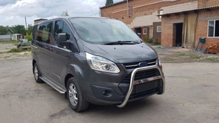 Кенгурятник WT006 (нерж) для Ford Custom 2013-2022 рр