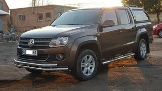 Передній захист ST018-2 (нерж) для Volkswagen Amarok 2010-2022 рр