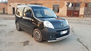 Передній захист ST014 (нерж.) d60/60 для Renault Kangoo 2008-2020 рр