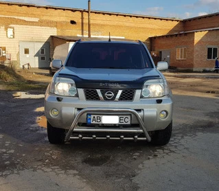 Передній захист WT003 (нерж) для Nissan X-trail T31 2007-2014рр