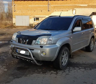 Передній захист WT003 (нерж) для Nissan X-trail T31 2007-2014рр