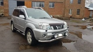 Передній захист ST007 (нерж) для Nissan X-trail T30 2002-2007рр