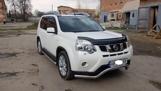 Передній захист ST007 (нерж) для Nissan X-trail T31 2007-2014рр