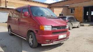 Передній подвійний вус ST014 (нерж) 60/42мм для Volkswagen T4 Transporter