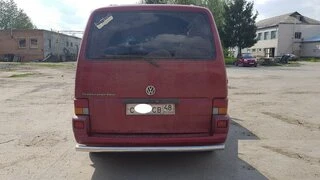 Задня дуга AK002 (нерж) для Volkswagen T4 Transporter