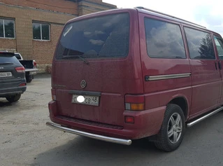 Задня дуга AK002 (нерж) для Volkswagen T4 Transporter