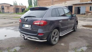 Задня дуга AK002-1 (нерж) для Renault Koleos 2008-2016 рр