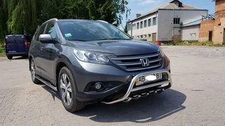 Передній захист WT003 (нерж.) для Honda CRV 2012-2016 рр