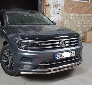 Передній захист ST016 (нерж) для Volkswagen Tiguan 2016-2023 рр