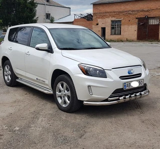 Передній захист ST015 (нерж.) для Toyota Rav 4 2006-2013 рр
