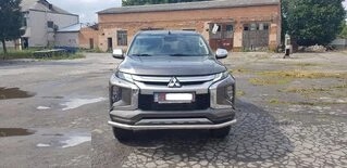 Передній захист ST008 (нерж) для Fiat Fullback 2016- рр