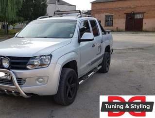 Кенгурятник WT003 (нерж) для Volkswagen Amarok 2010-2022 рр