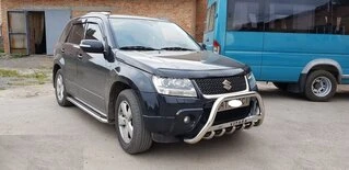 Кенгурятник WT004 (нерж) для Suzuki Grand Vitara 2005-2017 рр