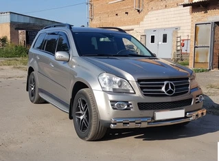 Передня дуга ST015 (нерж.) для Mercedes GL сlass X164