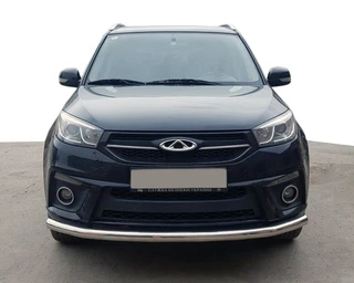 Передній захист ST008 (нерж) для Chery Tiggo 3