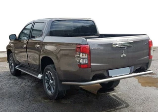 Задній захист AK005 (нерж) для Fiat Fullback 2016- рр