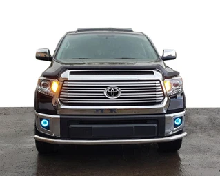 Передній захист ST008 (нерж) для Toyota Tundra 2007-2021 рр