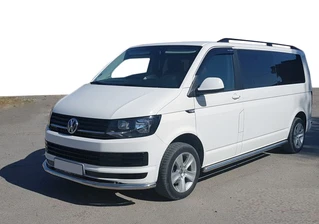 Нижня одинарна губа ST008 (нерж) 51 мм для Volkswagen T6