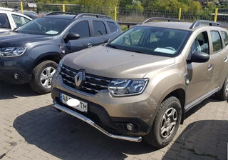 Кенгурятник WT008 (нерж.) для Renault Duster 2018-2024 рр