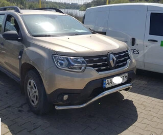 Кенгурятник WT008 (нерж.) для Renault Duster 2018-2024 рр