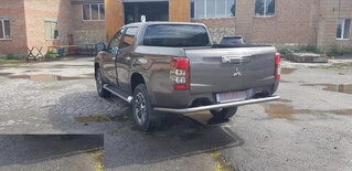 Задній захист AK005 (нерж) для Fiat Fullback 2016- рр