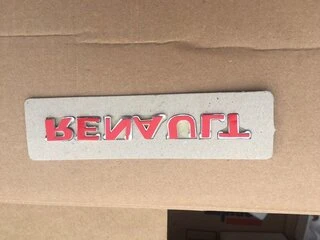 Напис Renault 135х20мм для Renault Kangoo 2008-2020 рр