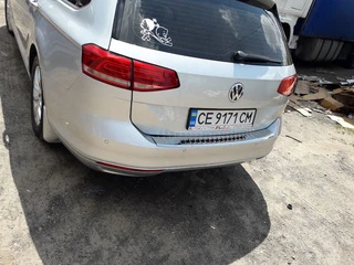 Накладка на задній бампер Carmos V1 (SW) для Volkswagen Passat B8 2015-2023 рр