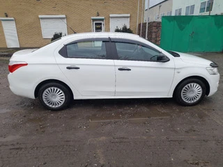 Вітровики з хромом (4 шт., Sunplex Chrome) для Peugeot 301