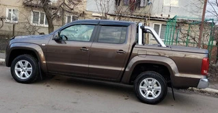 Вітровики (4 шт., Sunplex Sport) для Volkswagen Amarok 2010-2022 рр