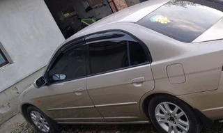 Вітровики (4 шт., Sunplex Sport) для Honda Civic Sedan VII 2001-2006 рр