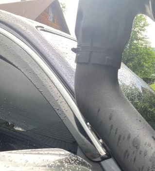 Вітровики з хромом (4 шт., Sunplex Chrome) для Toyota Hilux 2006-2015 рр