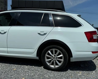 Накладки на арки SW 2013-2016 (4 шт., чорні ABS) для Skoda Octavia III A7 рр