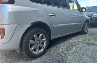 Накладки на арки (4 шт, чорні) для Renault Espace 2002-2014 рр