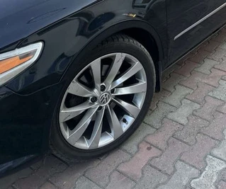 Накладки на арки 2008-2012 (4 шт, чорні, ABS-пластик) для Volkswagen Passat СС 2008- рр