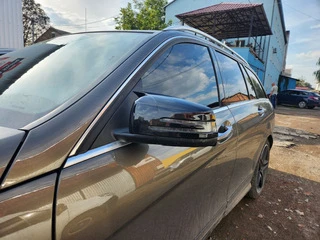 Накладки на дзеркала AMG-Look (2 шт) для Mercedes A-сlass W176 2012-2018 рр