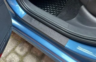 Накладки на пороги ABS DDU (4 шт, пласт.) для Volkswagen Golf 7/E-Golf