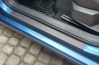 Накладки на пороги ABS DDU (4 шт, пласт.) для Volkswagen Golf 7/E-Golf