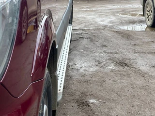 Бокові пороги DOT-Line (2 шт., Алюм.) Середня база для Volkswagen Crafter 2006-2016 рр