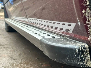 Бокові пороги DOT-Line (2 шт., Алюм.) Середня база для Volkswagen Crafter 2006-2016 рр