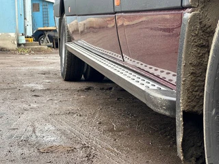 Бокові пороги DOT-Line (2 шт., Алюм.) Середня база для Mercedes Sprinter W906 2006-2018 рр