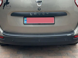 Накладка на задній бампер EuroCap (ABS) для Dacia Lodgy 2012-2022 рр
