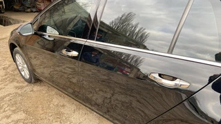 Нижні молдинги скла HB (4 шт, нерж) OmsaLine - Італійська нержавійка для Volkswagen Golf 7/E-Golf