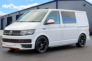 Накладка на передній бампер Sportline 2015-2018 (під фарбування) для Volkswagen T6