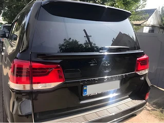 Спойлер WALD (нижній, 2015-2025) Чорний колір для Toyota Land Cruiser 200