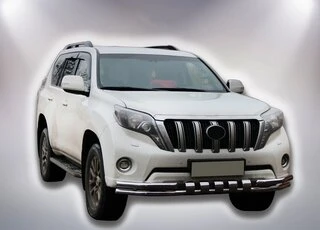 Передній захист F3-31 (нерж) для Toyota Land Cruiser Prado 150